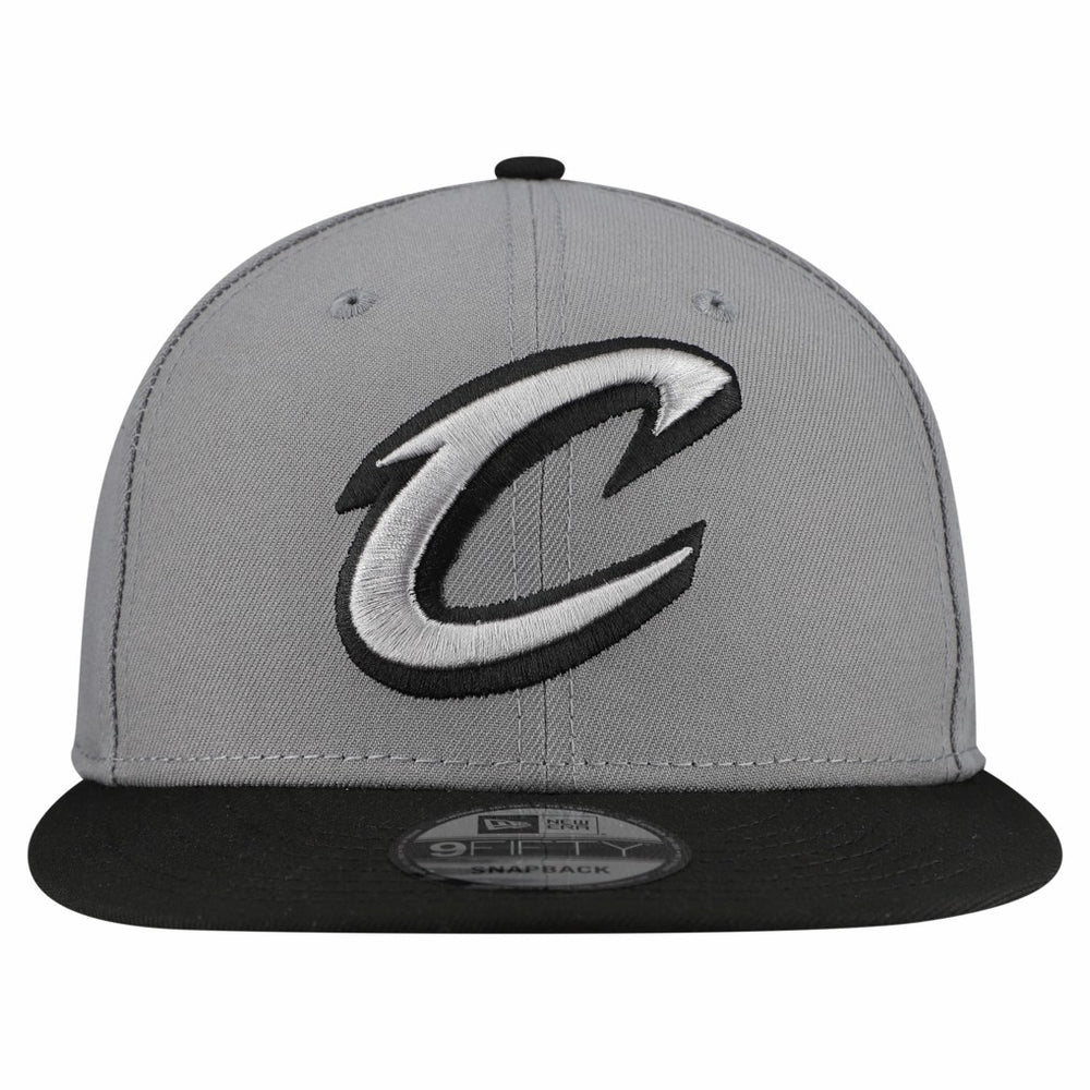 New Era - Cleveland Cavaliers Core Logo Storm Gray Two-Tone 9FIFTY Snapback Hat - Gray