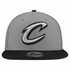 New Era - Cleveland Cavaliers Core Logo Storm Gray Two-Tone 9FIFTY Snapback Hat - Gray