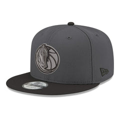 New Era - Dallas Mavericks Logo 2-Tone 9FIFTY Snapback Hat - Gray/Black