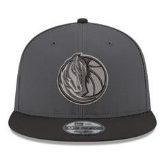 New Era - Dallas Mavericks Logo 2-Tone 9FIFTY Snapback Hat - Gray/Black