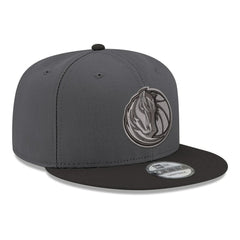New Era - Dallas Mavericks Logo 2-Tone 9FIFTY Snapback Hat - Gray/Black