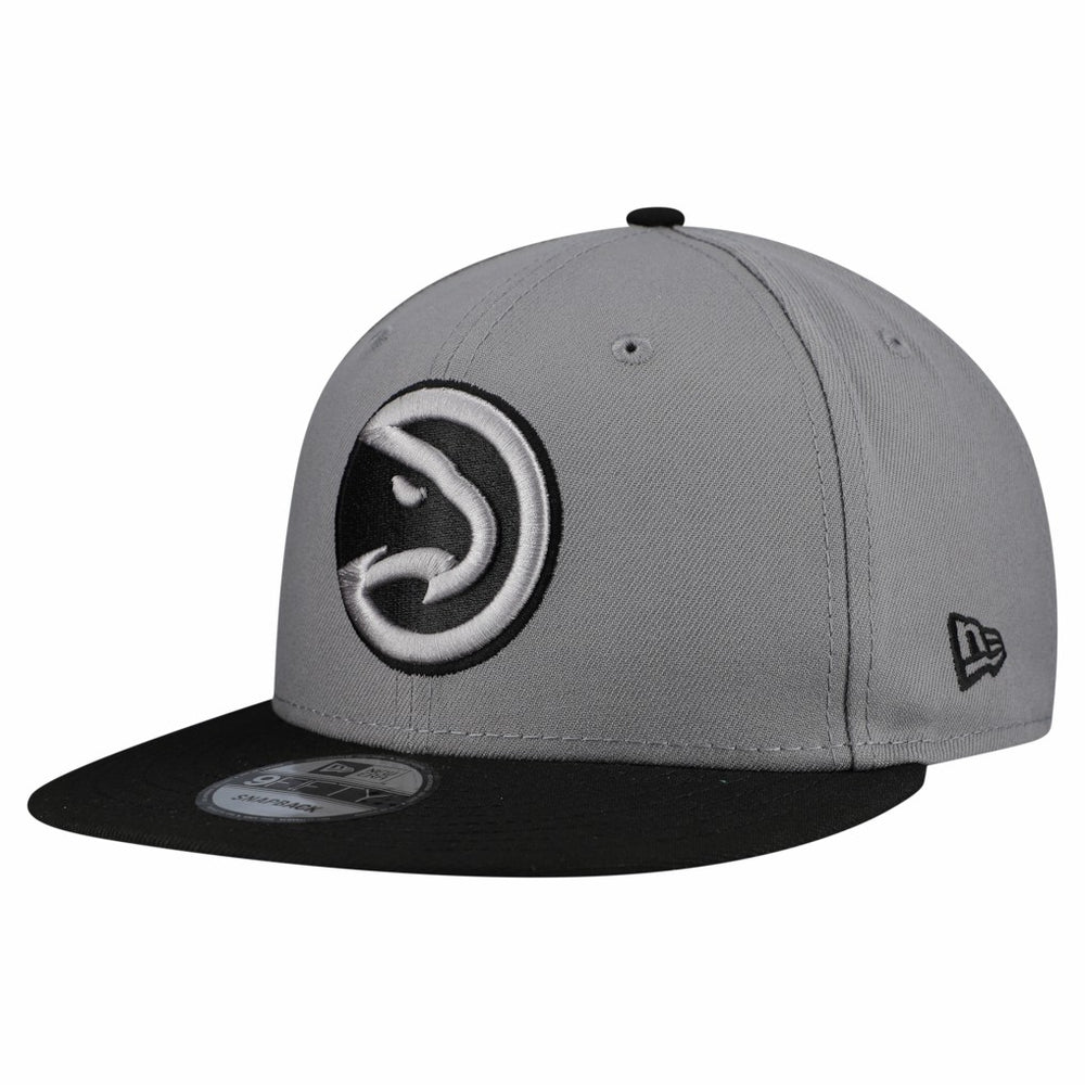 New Era - Atlanta Hawks Core Logo Storm Gray Two-Tone 9FIFTY Snapback Hat - Gray