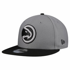 New Era - Atlanta Hawks Core Logo Storm Gray Two-Tone 9FIFTY Snapback Hat - Gray