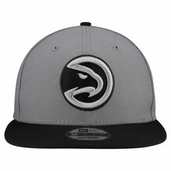 New Era - Atlanta Hawks Core Logo Storm Gray Two-Tone 9FIFTY Snapback Hat - Gray