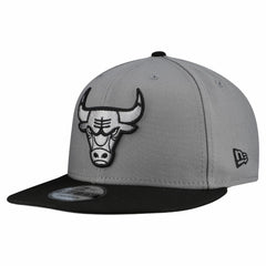 New Era - Chicago Bulls Core Logo Storm Gray Two-Tone 9FIFTY Snapback Hat - Gray