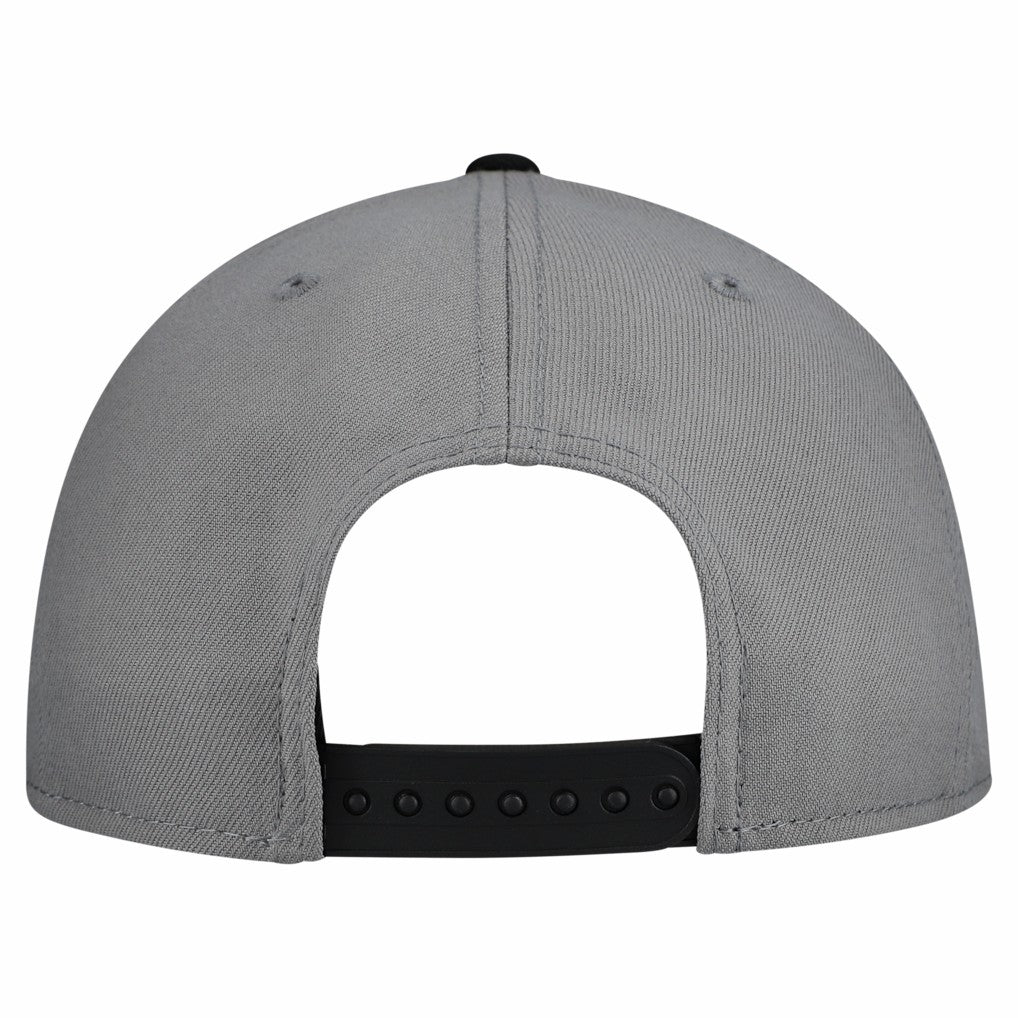 New Era - Chicago Bulls Core Logo Storm Gray Two-Tone 9FIFTY Snapback Hat - Gray