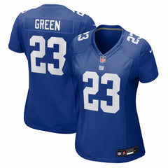 Art Green New York Giants Women's Team Game Jersey Royal - Nike