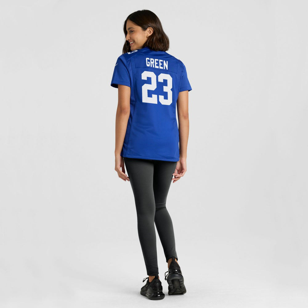 Art Green New York Giants Women's Team Game Jersey Royal - Nike