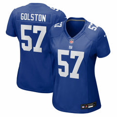 Chauncey Golston New York Giants Women's Team Game Jersey Royal - Nike