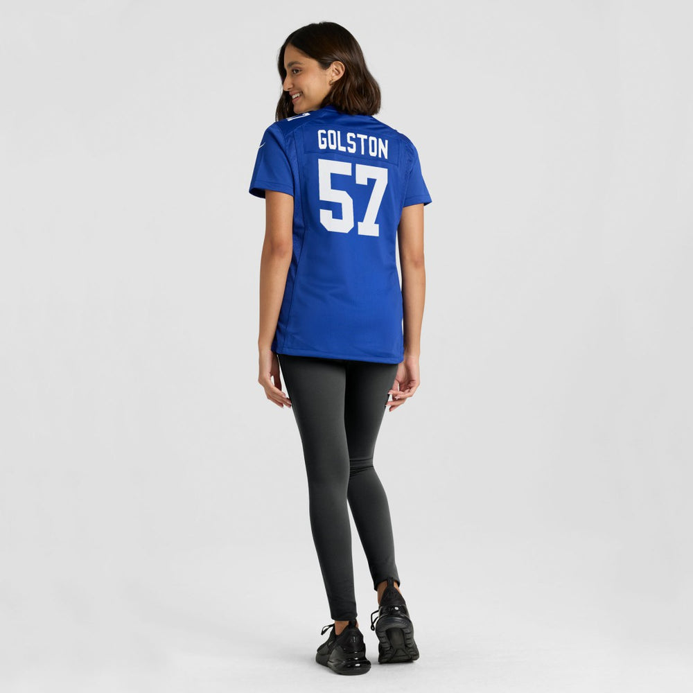 Chauncey Golston New York Giants Women's Team Game Jersey Royal - Nike