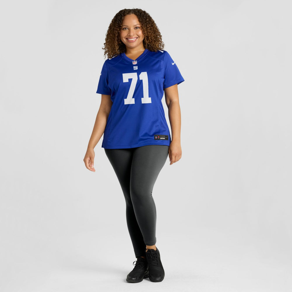 Marcus Mbow New York Giants Women's Team Game Jersey Royal - Nike