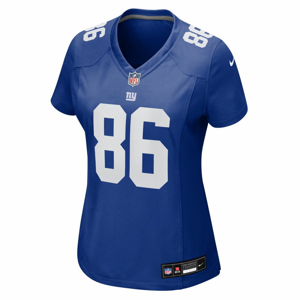 Thomas Fidone II New York Giants Women's Team Game Jersey Royal - Nike