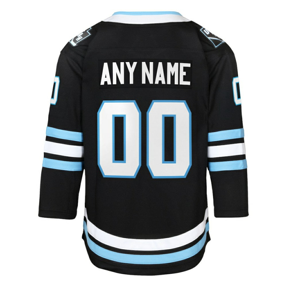 Utah Mammoth - Youth Home Premier Custom Jersey Black