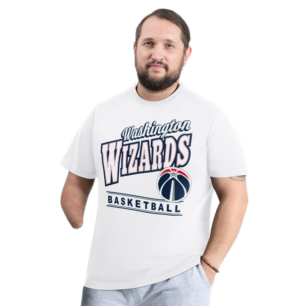 NBA - Washington Wizards G-III Sports by Carl Banks Adaptive Headliner T-Shirt - White