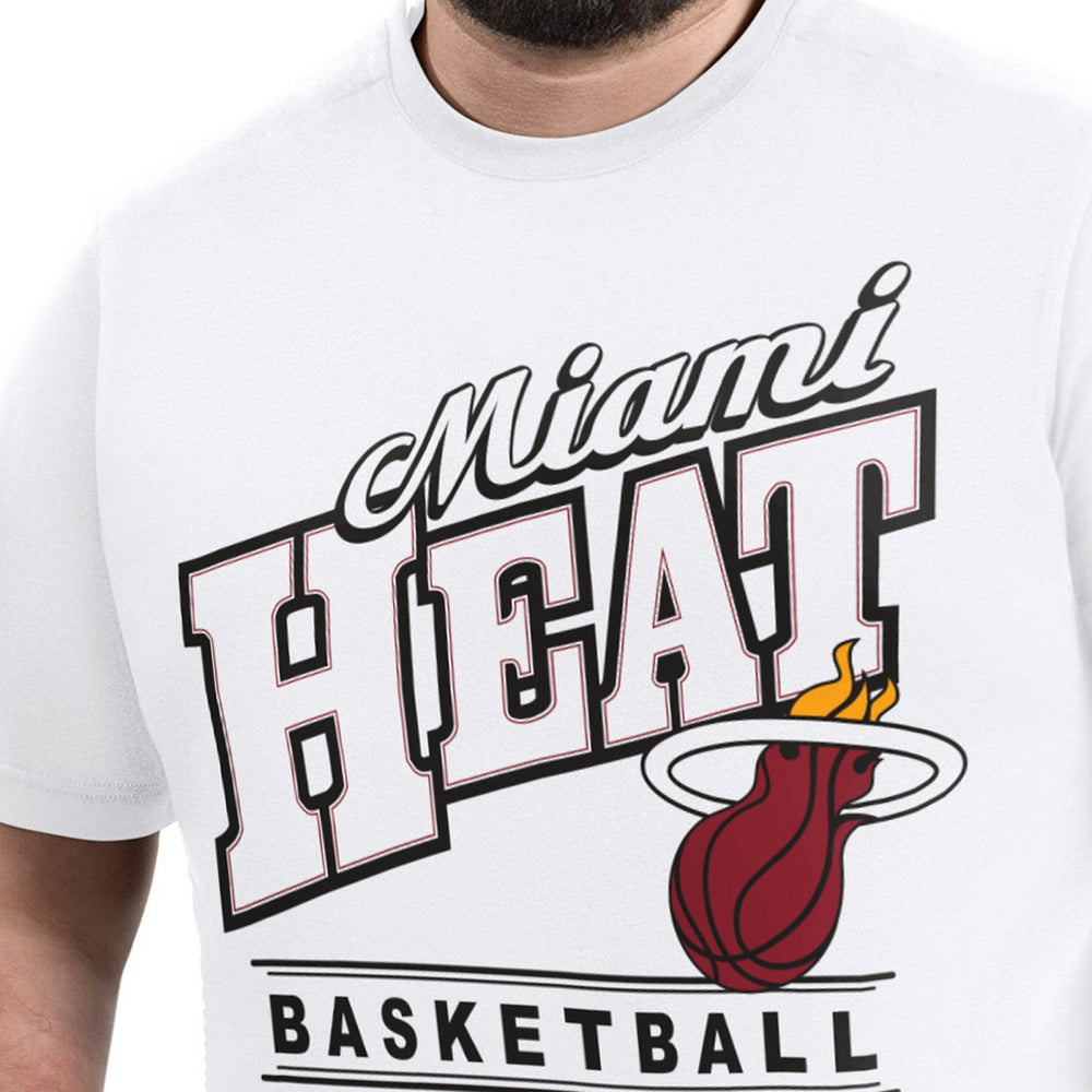 NBA - Miami Heat G-III Sports by Carl Banks Adaptive Headliner T-Shirt - White