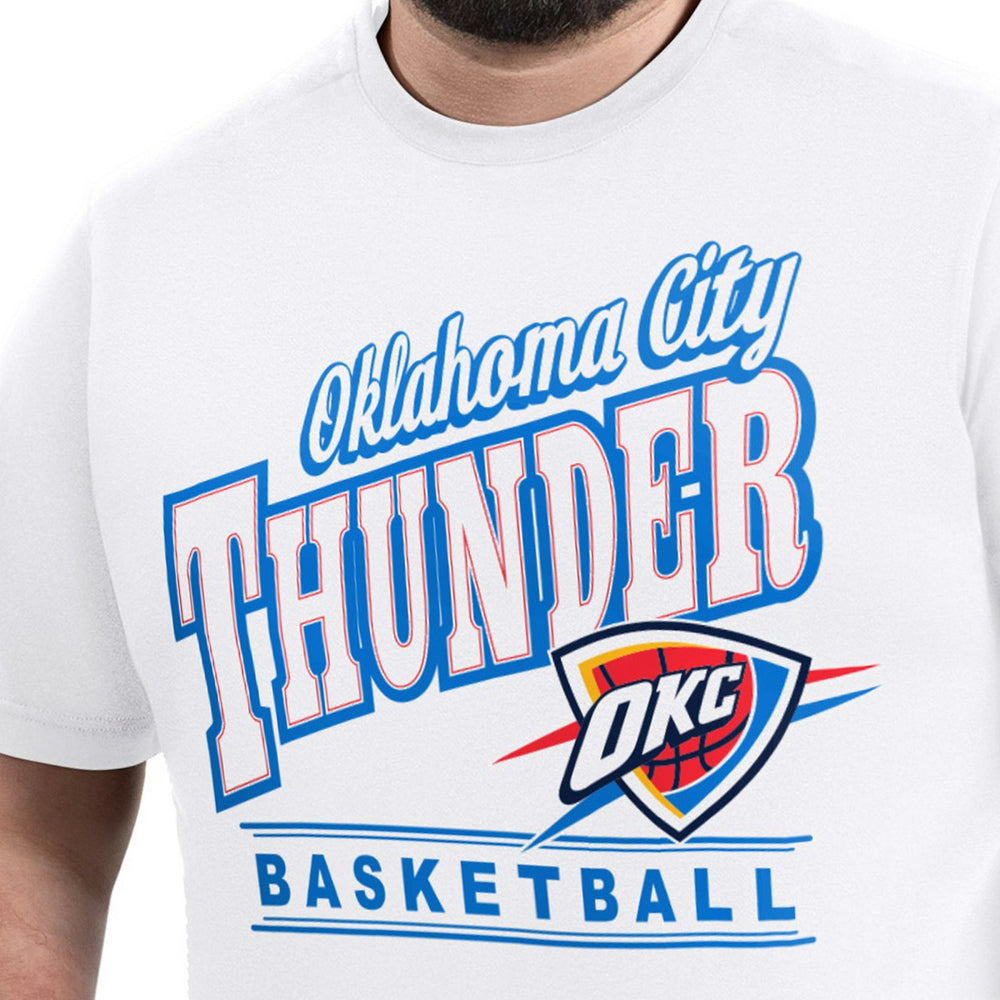 NBA - Oklahoma City Thunder G-III Sports by Carl Banks Adaptive Headliner T-Shirt - White