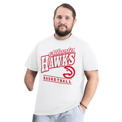 NBA - Atlanta Hawks G-III Sports by Carl Banks Adaptive Headliner T-Shirt - White