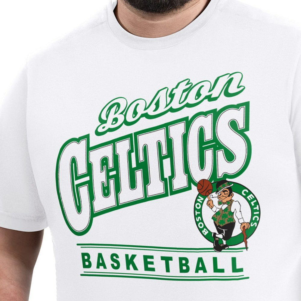 NBA - Boston Celtics G-III Sports by Carl Banks Adaptive Headliner T-Shirt - White