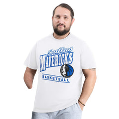 NBA - Dallas Mavericks G-III Sports by Carl Banks Adaptive Headliner T-Shirt - White
