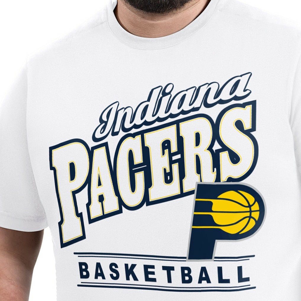 NBA - Indiana Pacers G-III Sports by Carl Banks Adaptive Headliner T-Shirt - White