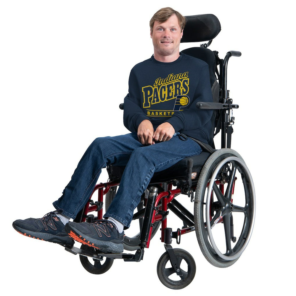 NBA - Indiana Pacers G-III Sports by Carl Banks Adaptive Headliner Fleece Crewneck Sweatshirt - Navy
