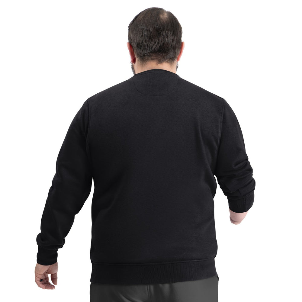 NBA - Sacramento Kings G-III Sports by Carl Banks Adaptive Headliner Fleece Crewneck Sweatshirt - Black