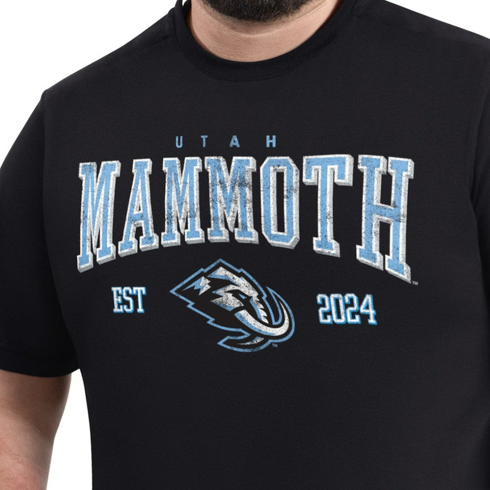 Utah Mammoth - G-III Sports by Carl Banks Adaptive Classic Team Graphic T-Shirt Black