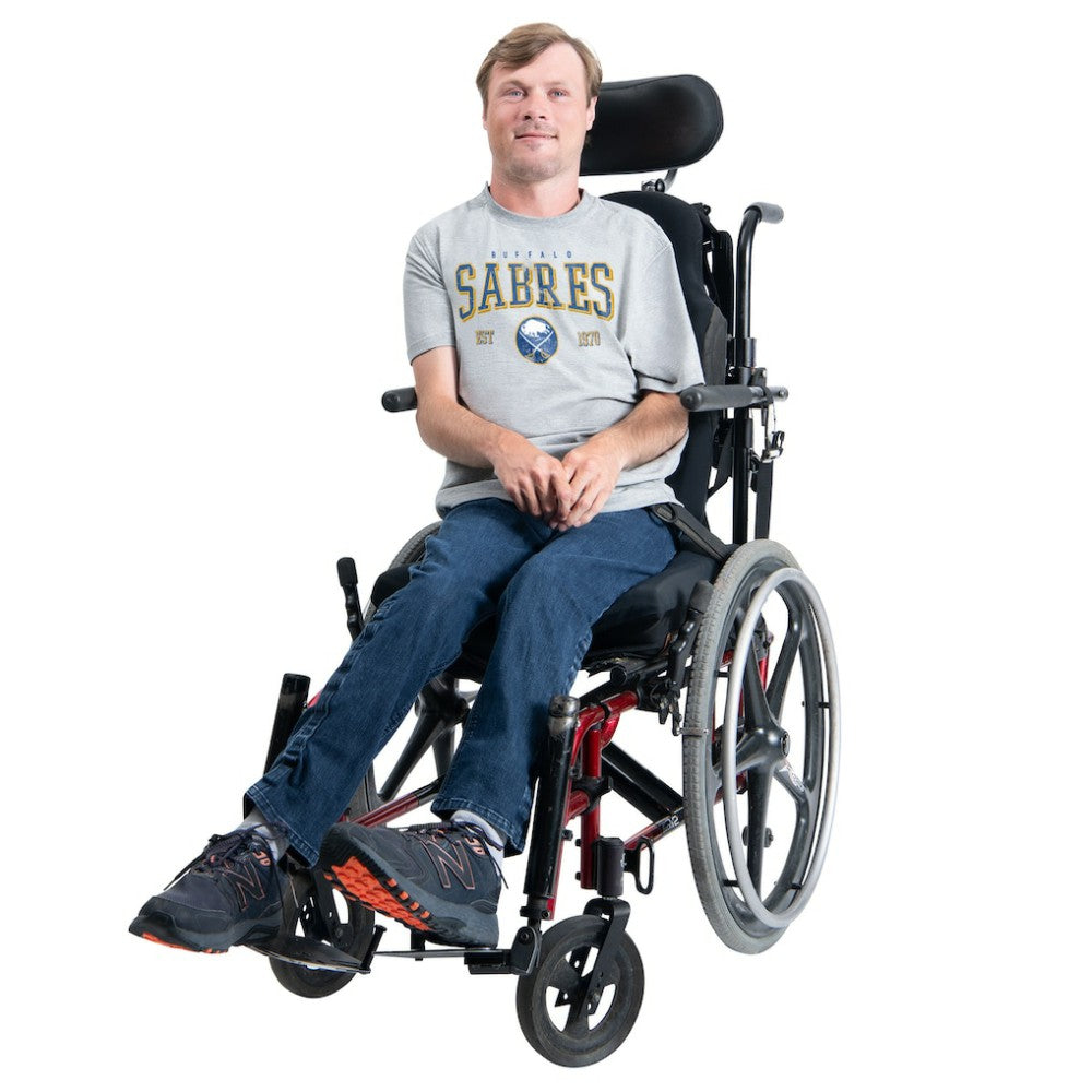 Buffalo Sabres - G-III Sports by Carl Banks Adaptive Classic Team Graphic T-Shirt Gray
