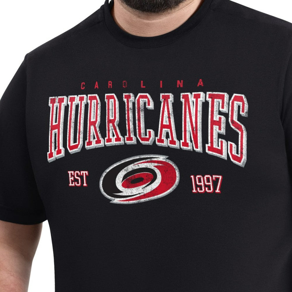 Carolina Hurricanes - G-III Sports by Carl Banks Adaptive Classic Team Graphic T-Shirt Black