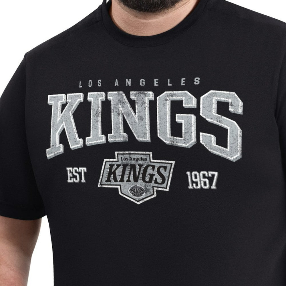Los Angeles Kings - G-III Sports by Carl Banks Adaptive Classic Team Graphic T-Shirt Black