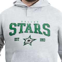 Dallas Stars - G-III Sports by Carl Banks Adaptive Classic Team Spirit Fleece Hoodie Gray