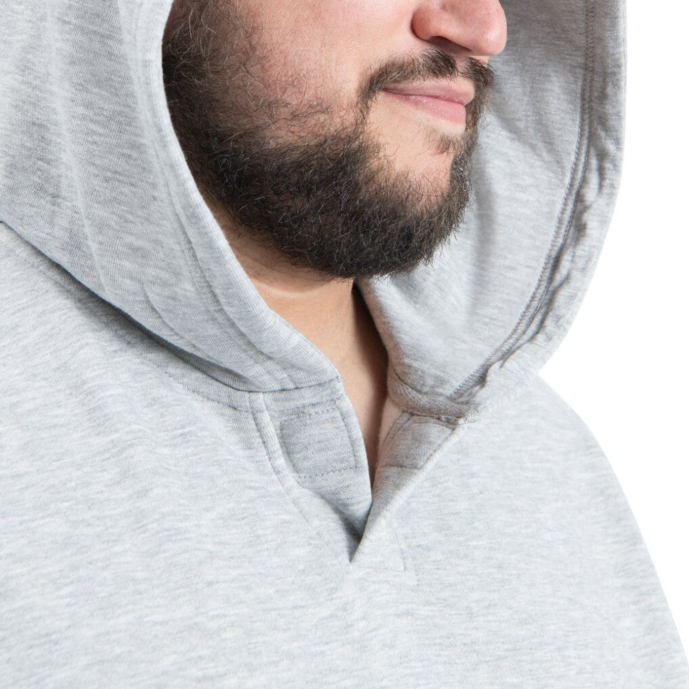 Los Angeles Kings - G-III Sports by Carl Banks Adaptive Classic Team Spirit Fleece Hoodie Gray