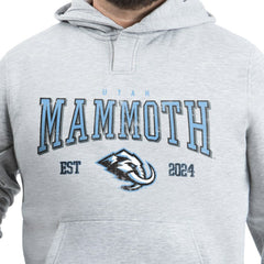 Utah Mammoth - G-III Sports by Carl Banks Adaptive Classic Team Spirit Fleece Hoodie Gray