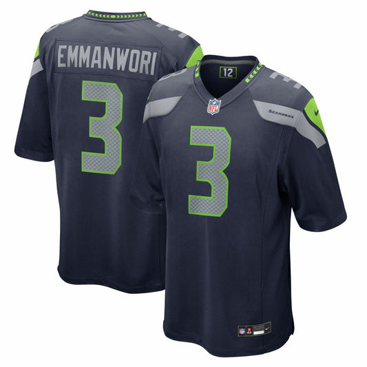 Nick Emmanwori Seattle Seahawks Team Game Jersey - College Navy | NFL Jerseys
