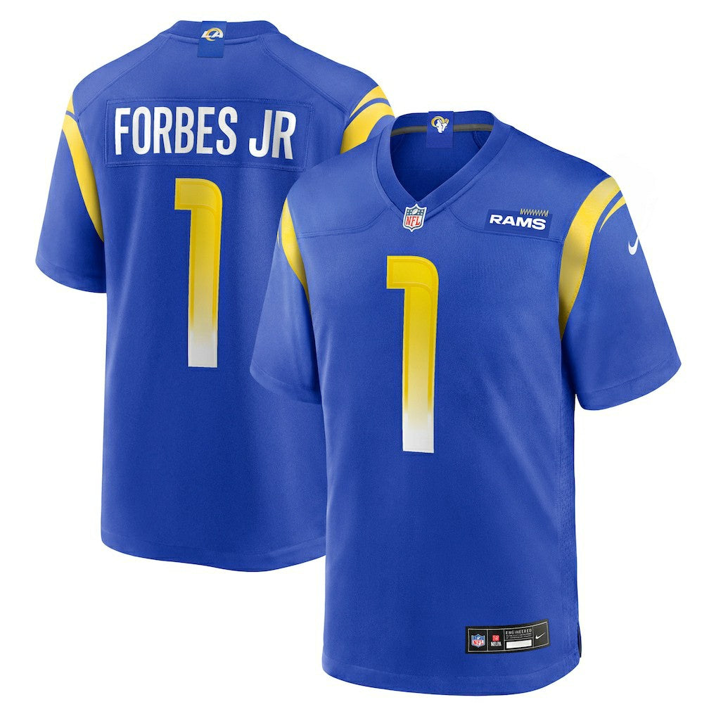 Emmanuel Forbes Jr. Los Angeles Rams Team Game Jersey Royal - Nike