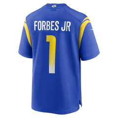 Emmanuel Forbes Jr. Los Angeles Rams Team Game Jersey Royal - Nike
