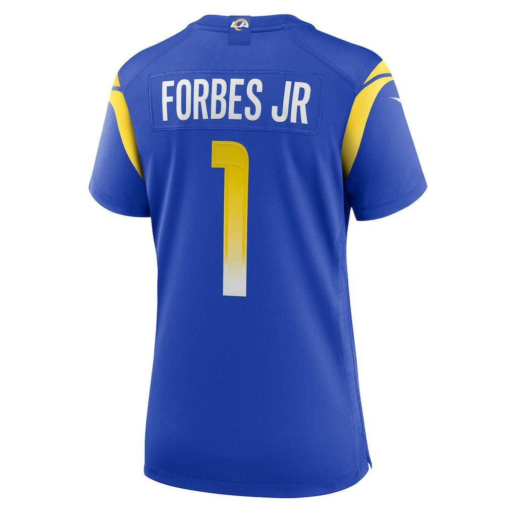 Emmanuel Forbes Jr. Los Angeles Rams Women's Team Game Jersey Royal - Nike