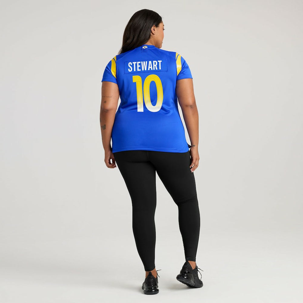 Josaiah Stewart Los Angeles Rams Women's Team Game Jersey Royal - Nike