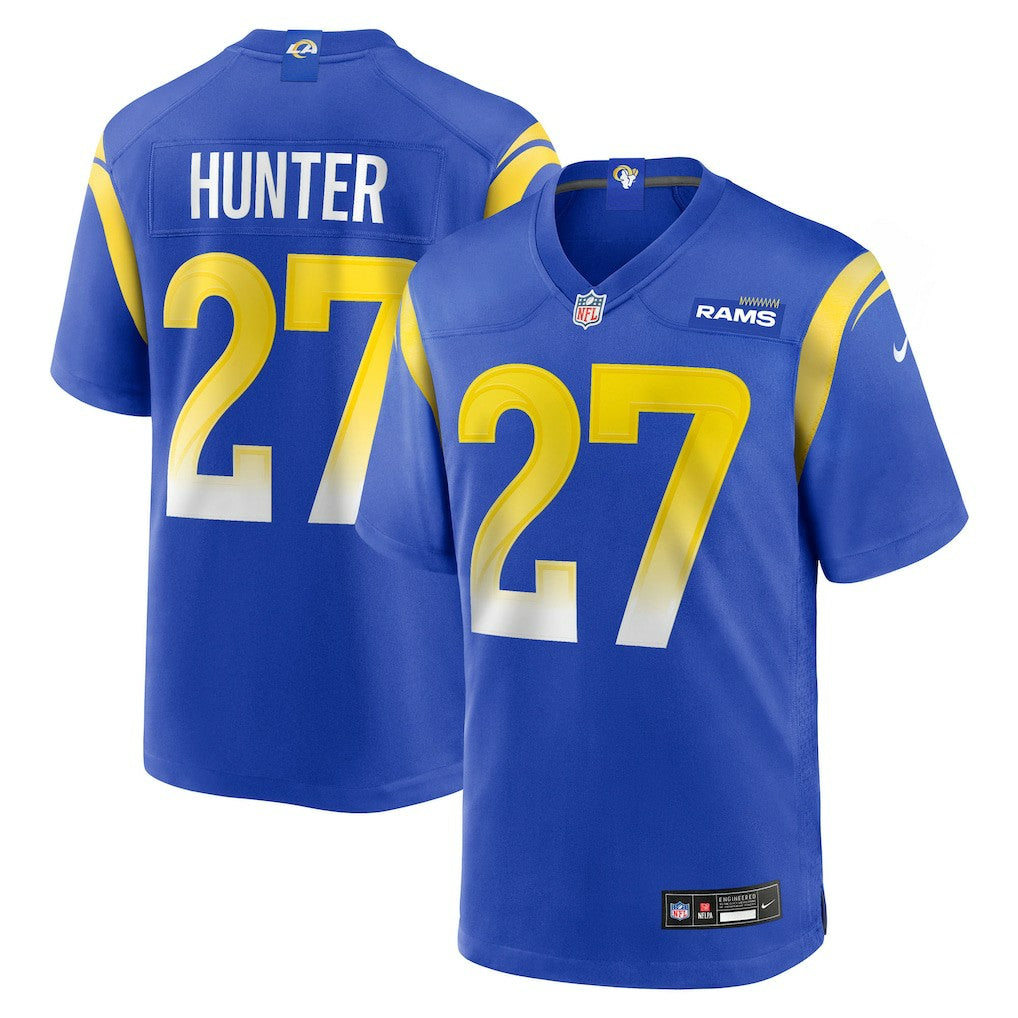 Jarquez Hunter Los Angeles Rams Team Game Jersey Royal - Nike