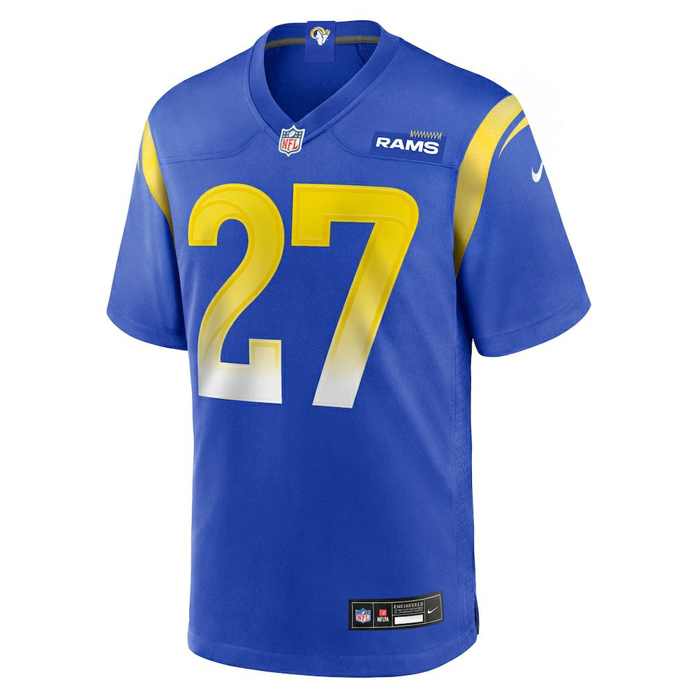 Jarquez Hunter Los Angeles Rams Team Game Jersey Royal - Nike