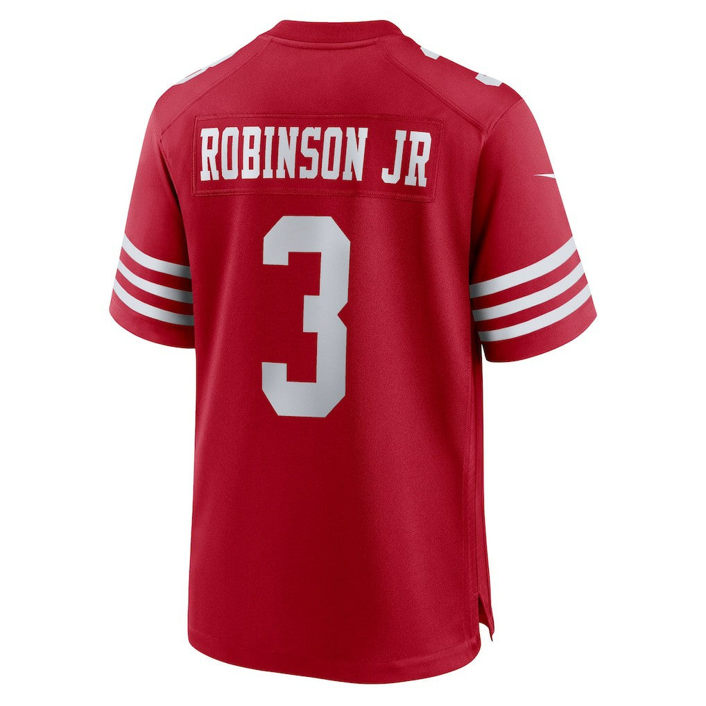 Brian Robinson Jr. San Francisco 49ers Team Game Jersey Scarlet - Nike