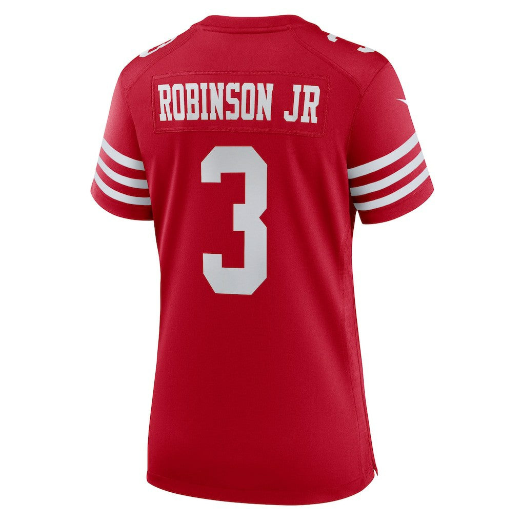 Brian Robinson Jr. San Francisco 49ers Women's Team Game Jersey Scarlet - Nike