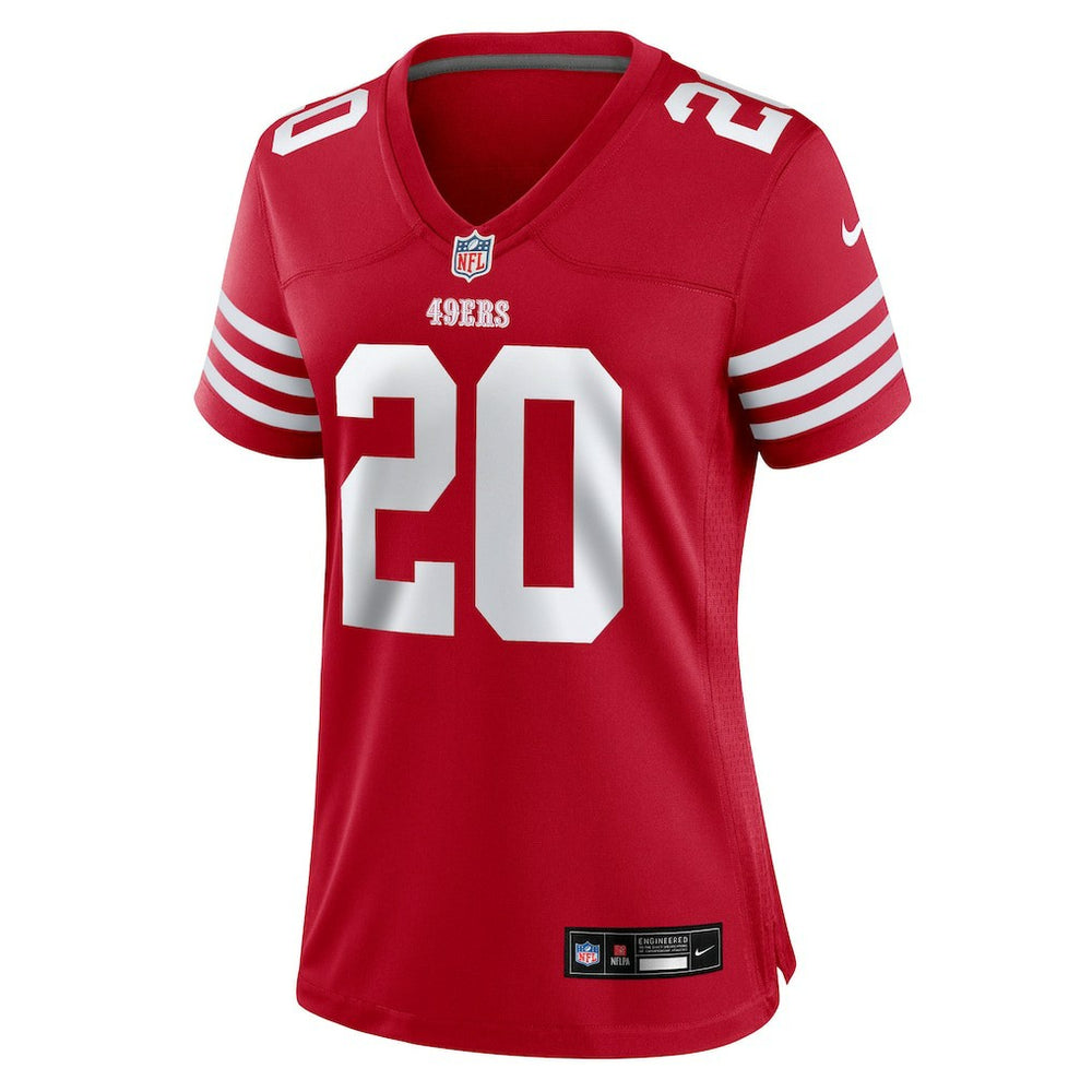 Upton Stout San Francisco 49ers Women's Team Game Jersey Scarlet - Nike