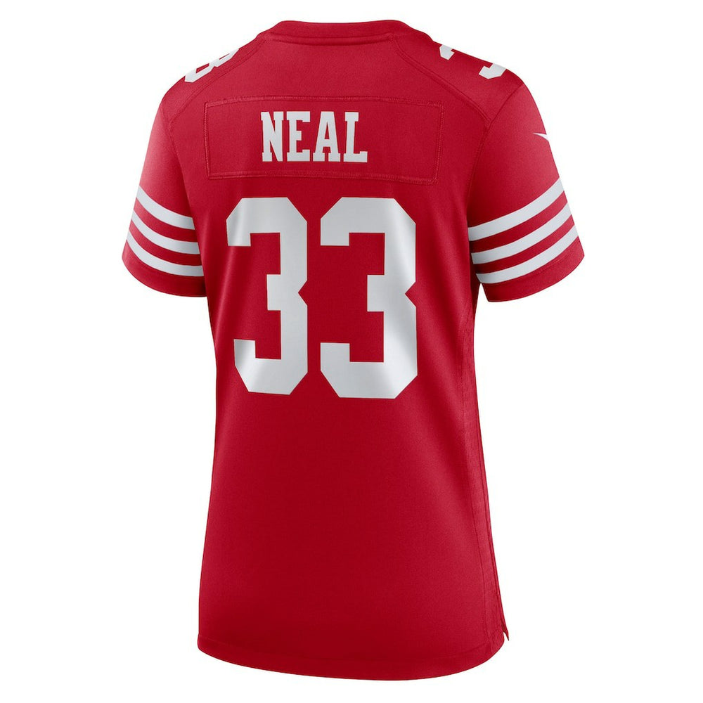 Siran Neal San Francisco 49ers Women's Team Game Jersey Scarlet - Nike