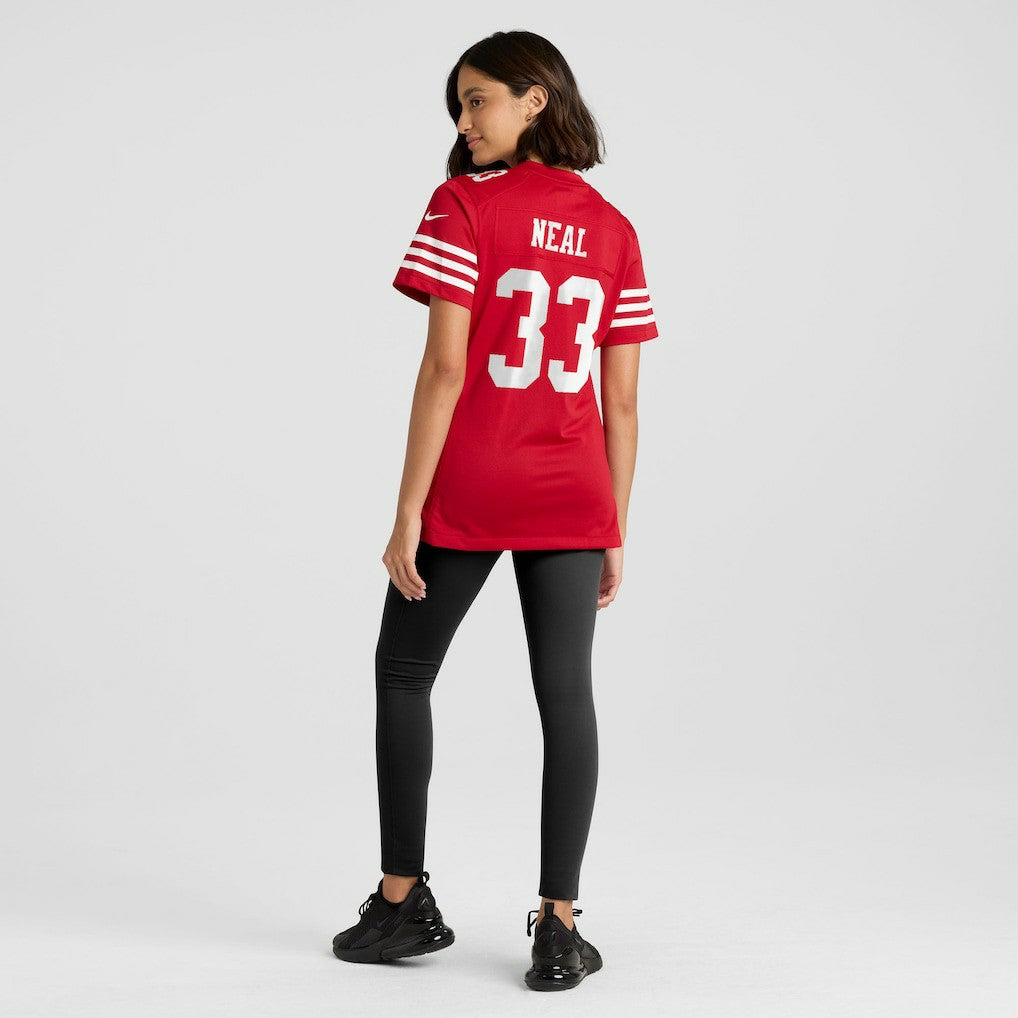 Siran Neal San Francisco 49ers Women's Team Game Jersey Scarlet - Nike