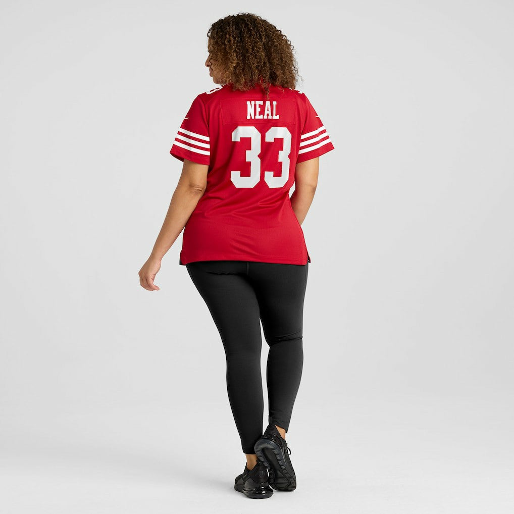 Siran Neal San Francisco 49ers Women's Team Game Jersey Scarlet - Nike