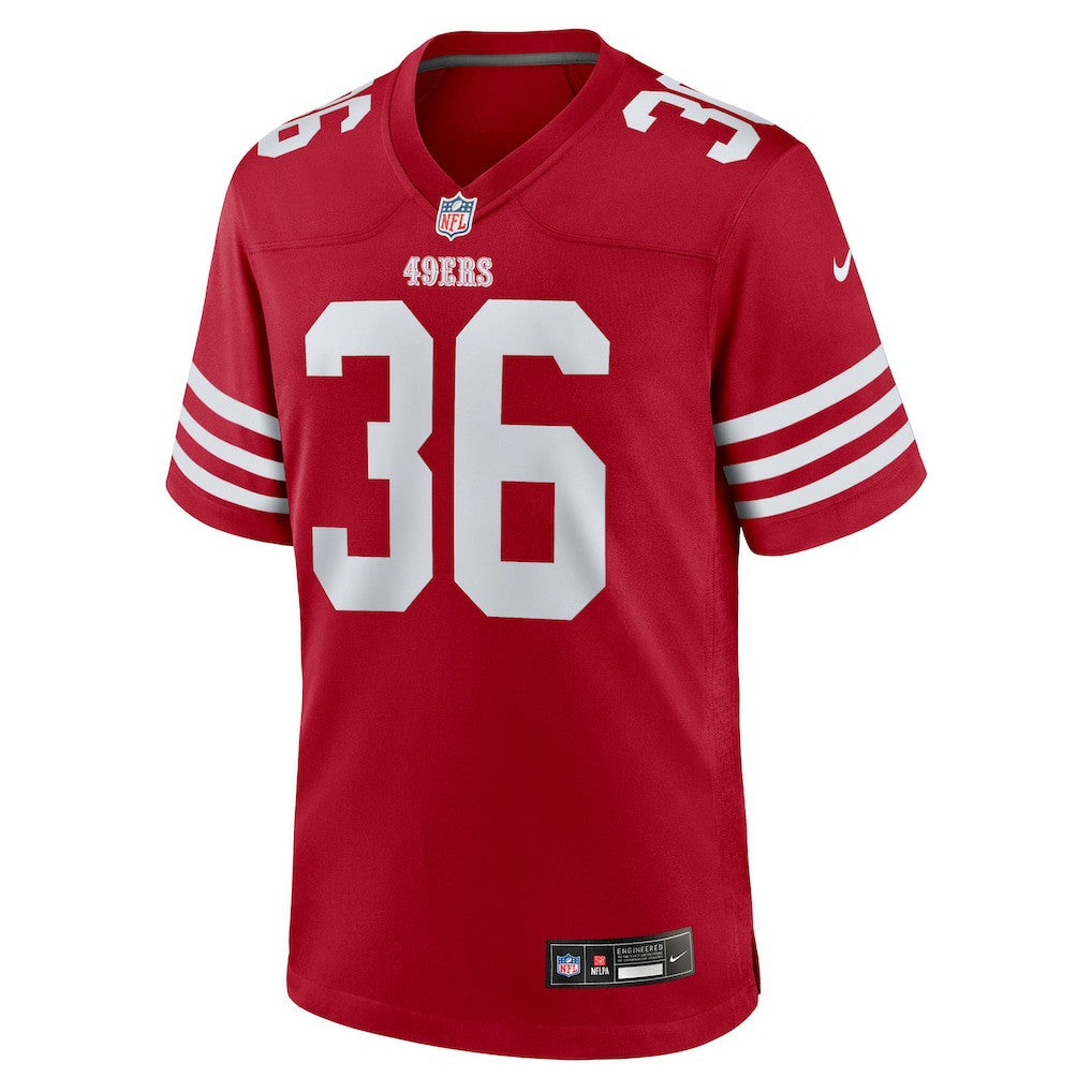 Marques Sigle San Francisco 49ers Team Game Jersey Scarlet - Nike