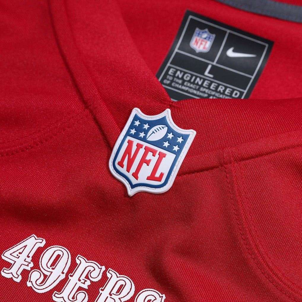 Austen Pleasants San Francisco 49ers Team Game Jersey - Scarlet | NFL Jerseys