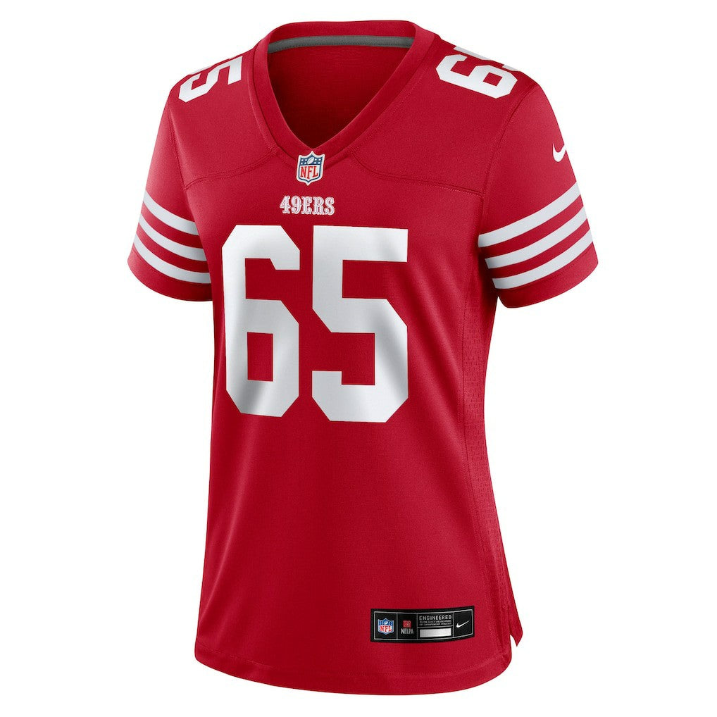 Drew Moss San Francisco 49ers Women's Team Game Jersey Scarlet - Nike