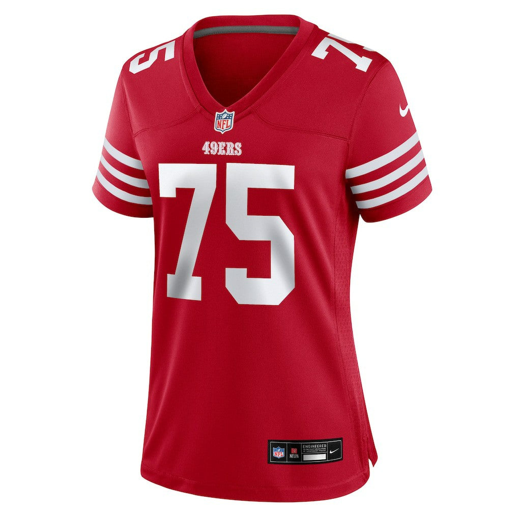 Connor Colby San Francisco 49ers Women's Team Game Jersey Scarlet - Nike